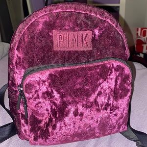 PINK purple mini backpack